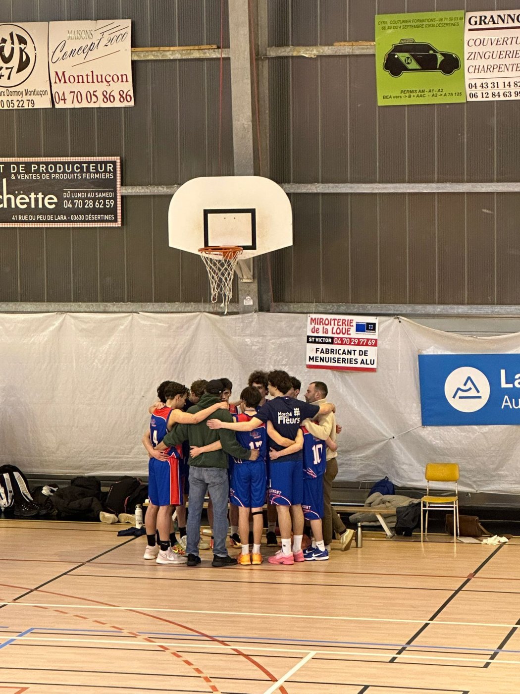 U18M ➡️ Victoire à Desertines