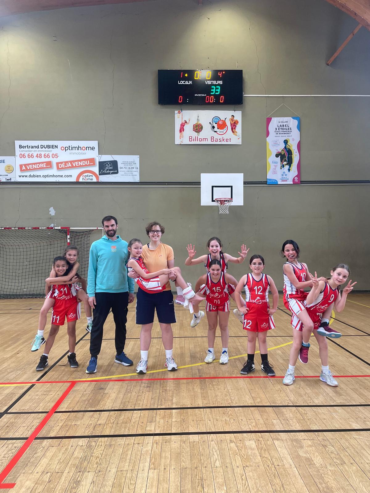 U11F ➡️ Victoire à Billom