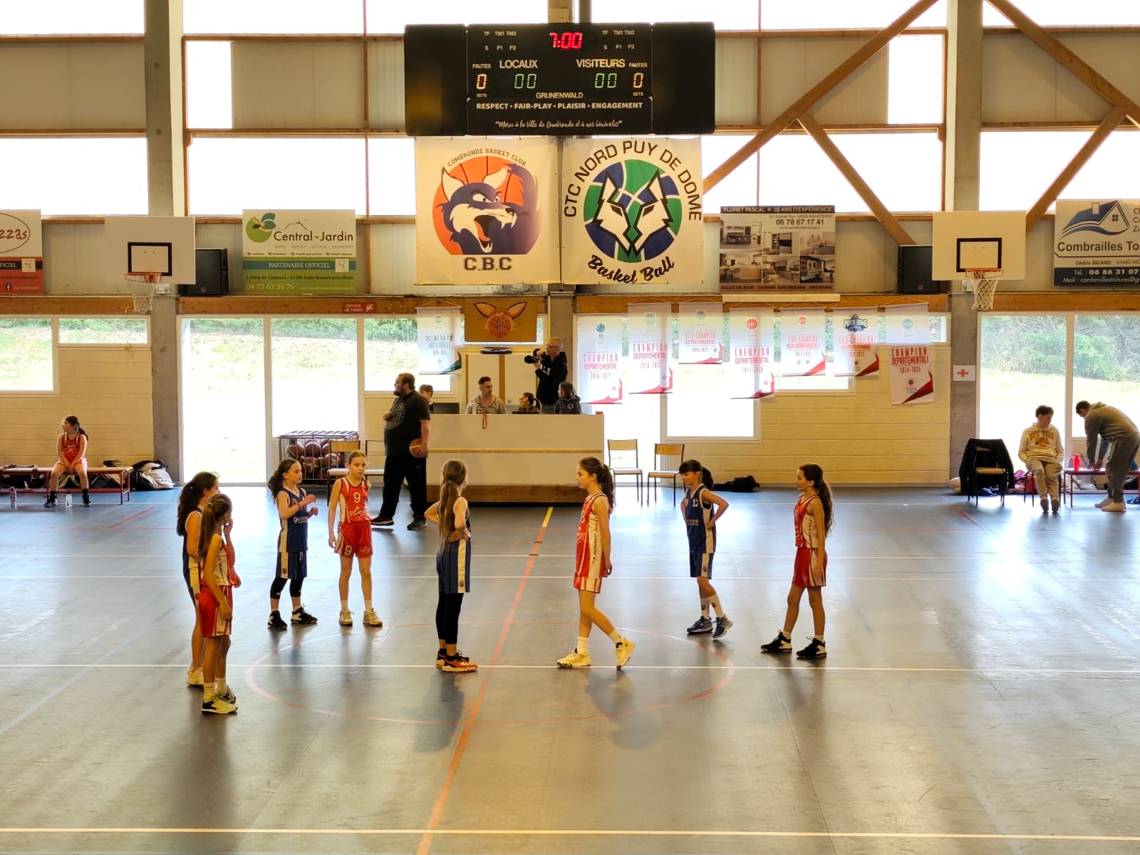 U11F ➡️ Défaite à Combronde